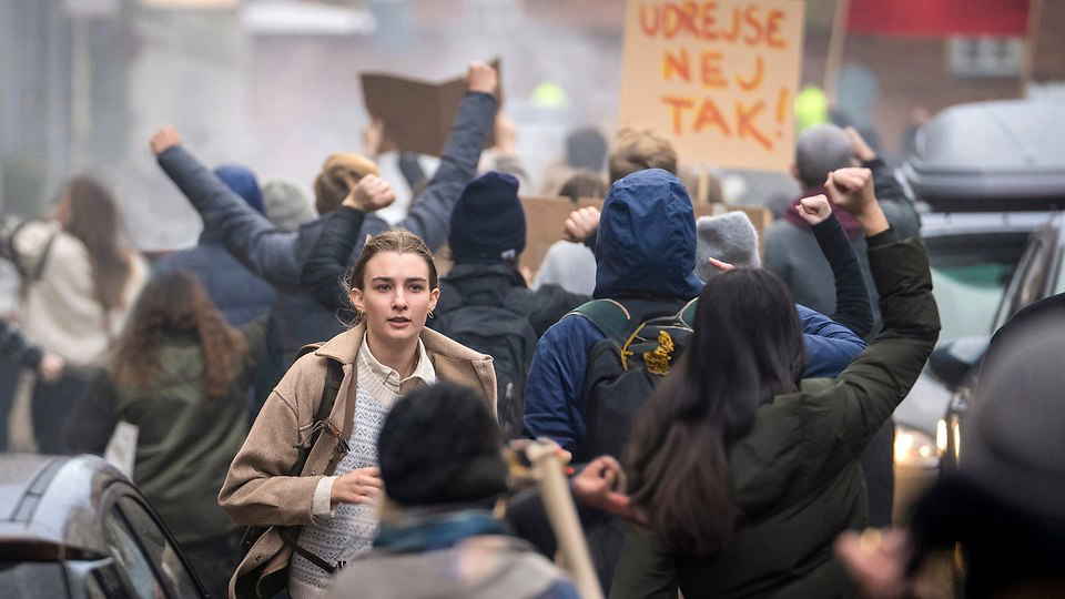Αντίο, Δανία