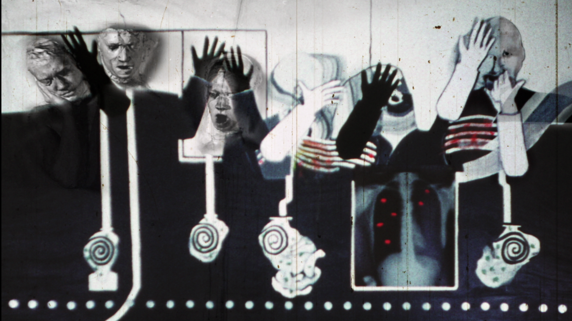 Six Men Getting Sick